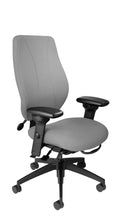 Load image into Gallery viewer, tCentric Hybrid with Upholstered Backrest and Seat, Midnight Black Frame
